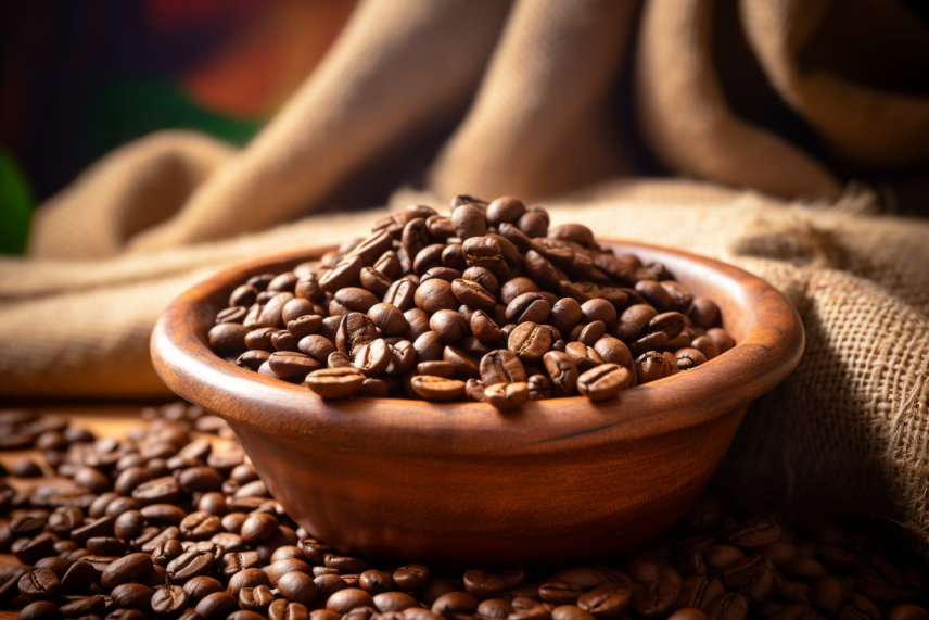 Ethio-corp coffee close up 2